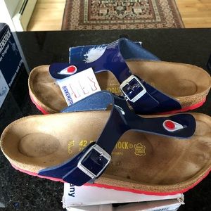 Birkenstock Gizeh two tone sandal size 42R